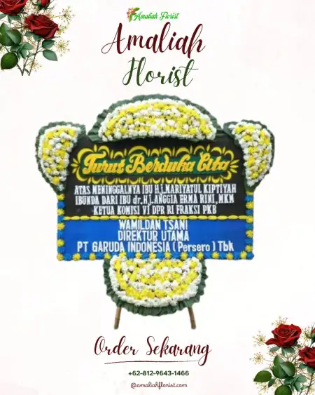 Papan Bunga Duka Genting Kalianak